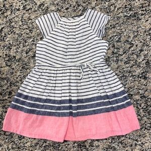 Carter’s Gray & Pink Dress